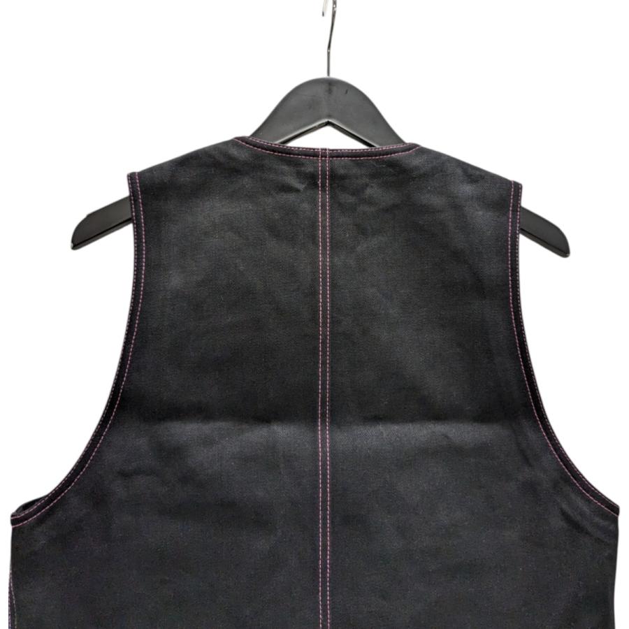 vv 【値下げ】VIVIANO 24AW SAMPLE チャイナデニムベスト ブラック