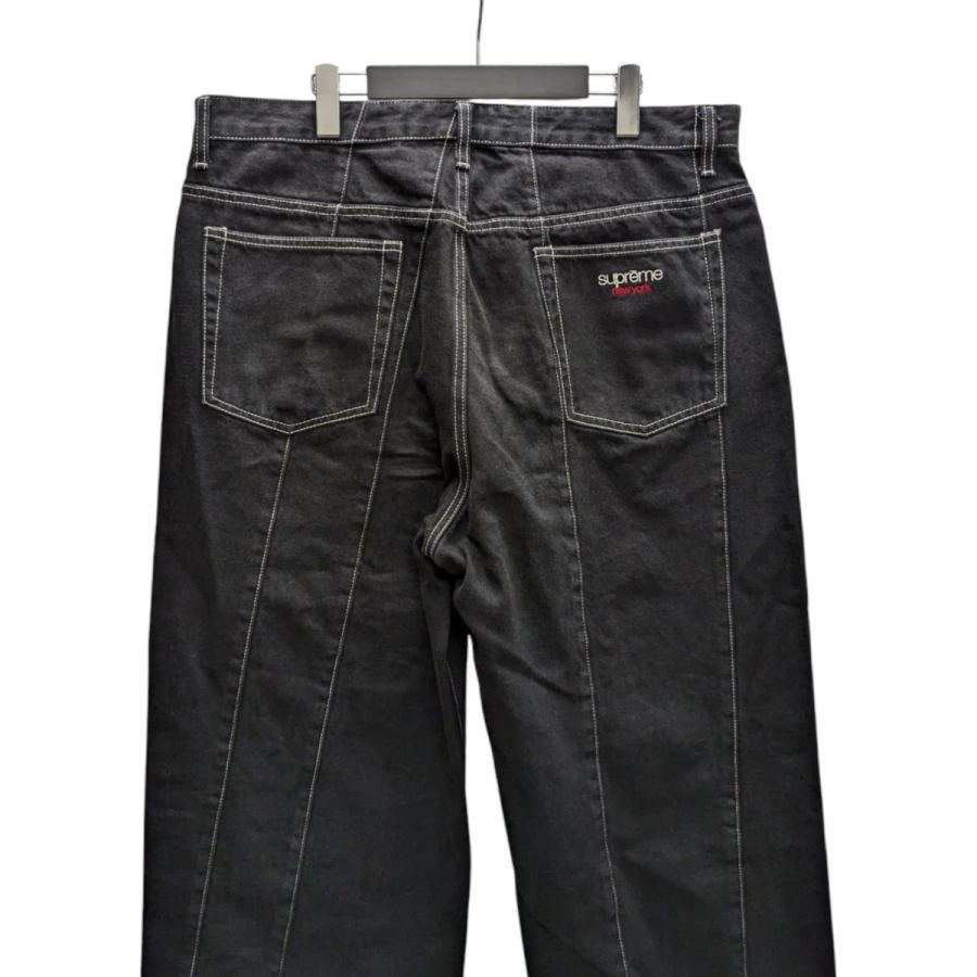パンツ 25ss Supreme Paneled Stripe Baggy Jean Supreme Paneled Stripe Baggy Jean (SS25) - $198