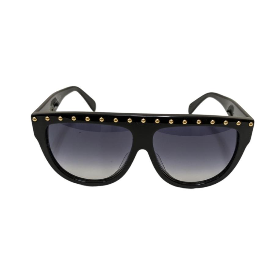 CELINE（セリーヌ） ケース スタッズスクエア サングラス ブラック