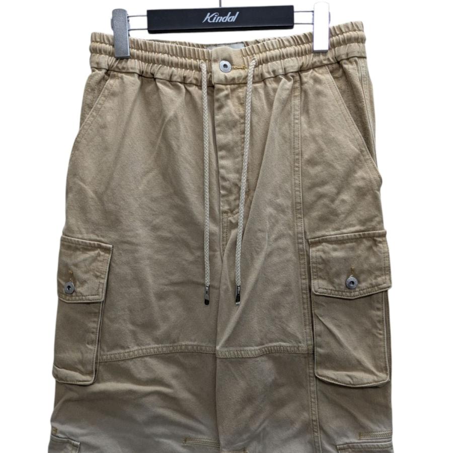 値下げ】FENG CHEN WANG GRADIENT DENIM CARGO TROUSERS カーゴ