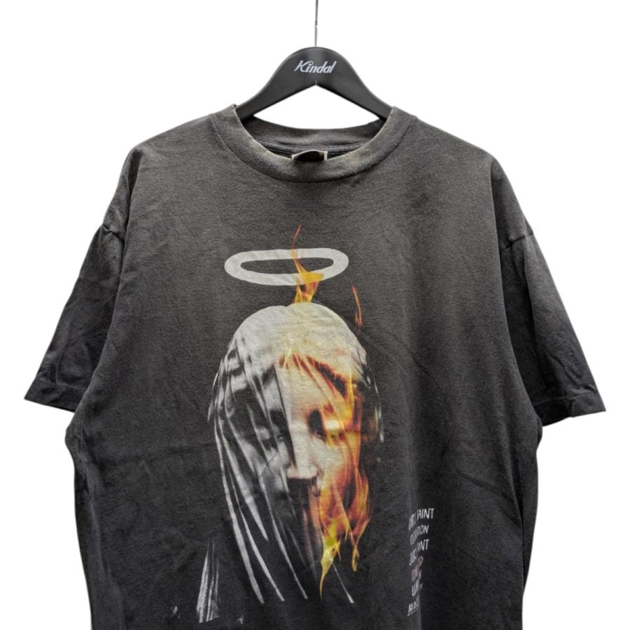 お*み様 【M】 セントマイケル Tシャツ (SM-HR8-0000-002) セントマイケル SAINT MICHAEL Tシャツ SM-HR8-0000-002 グレー