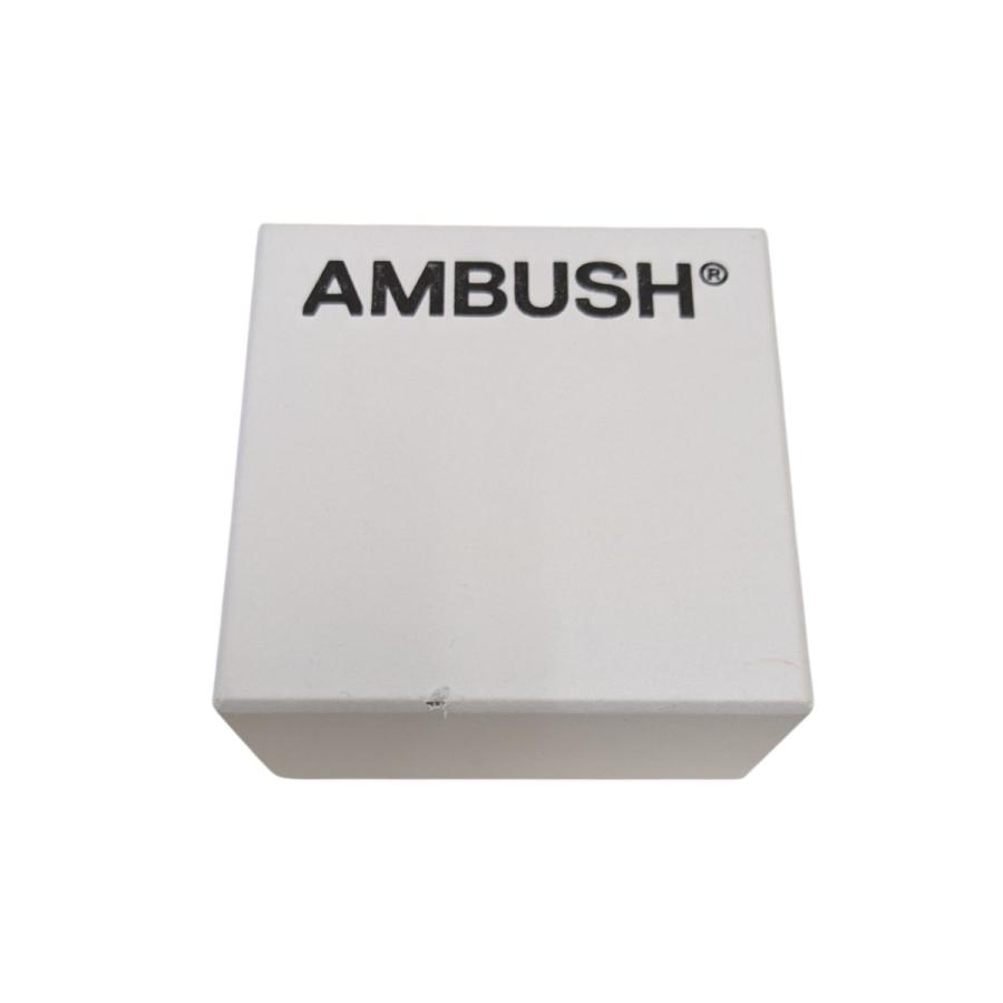 【新品未使用】AMBUSH ロゴプレートピアス 2つセット AMBUSH(アンブッシュ) 925箱Pill Charm Stud Earringsピアス／二