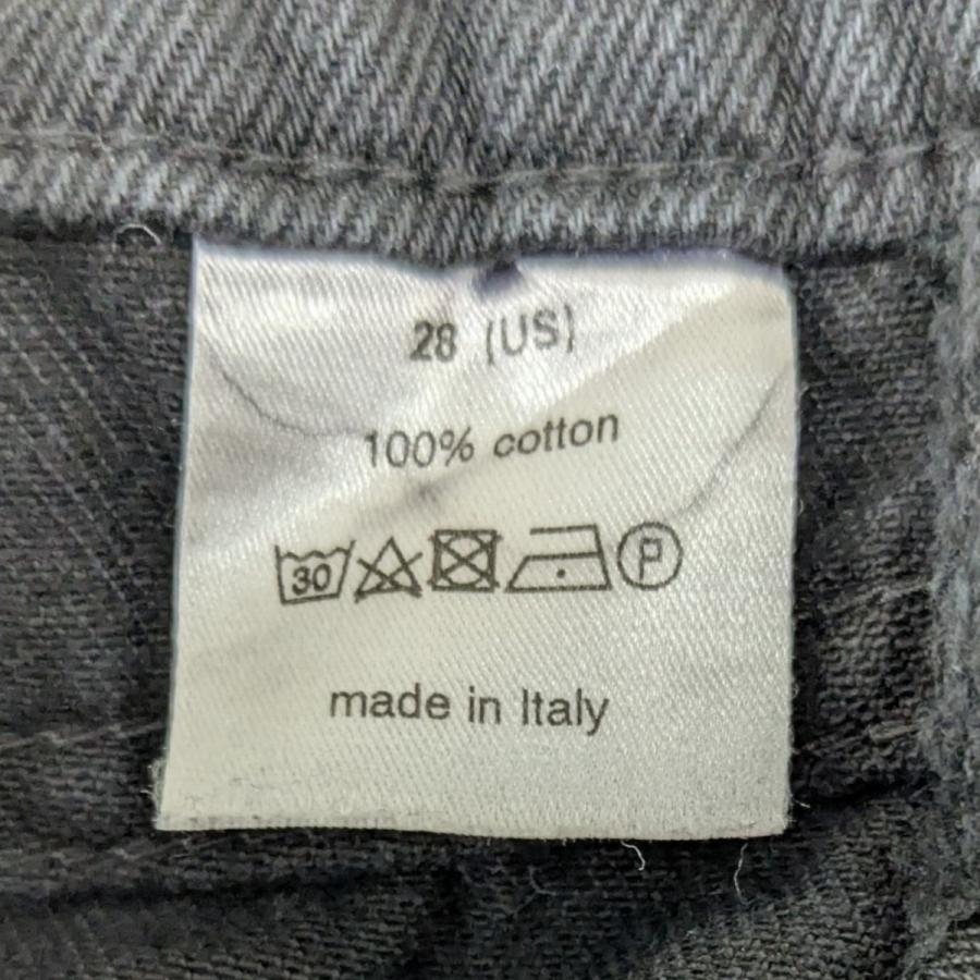 値下げ】HUSBANDS デニムパンツ ブラック サイズ：28 (原宿店