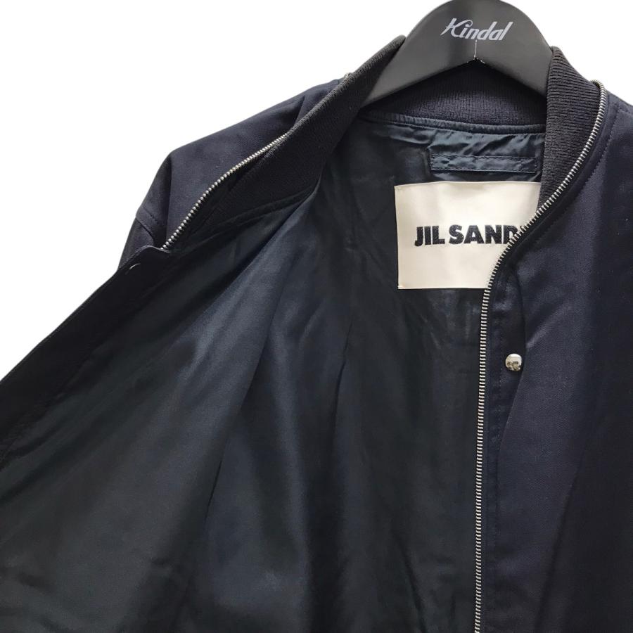 JIL SANDER（ジルサンダー） ボンバージャケット ブラック サイズ：46
