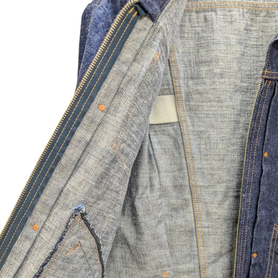 Subculture インディゴ デニムジャケット 値下げ】Subculture SCZ INDIGO ジップデニムジャケット SCJK