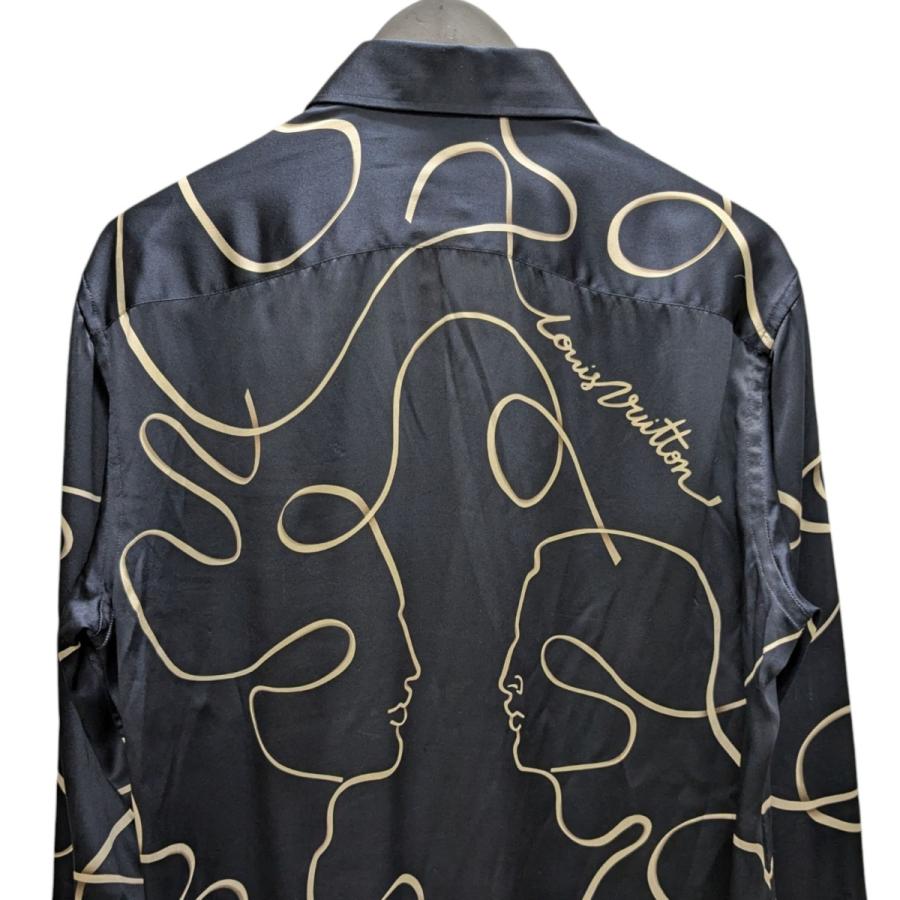 FRAGMENT LOUIS VUITTON フラグメント シルクシャツ LOUIS VUITTON（ルイ・ヴィトン） 【値下げ】LOUIS VUITTON×FRAGMENT