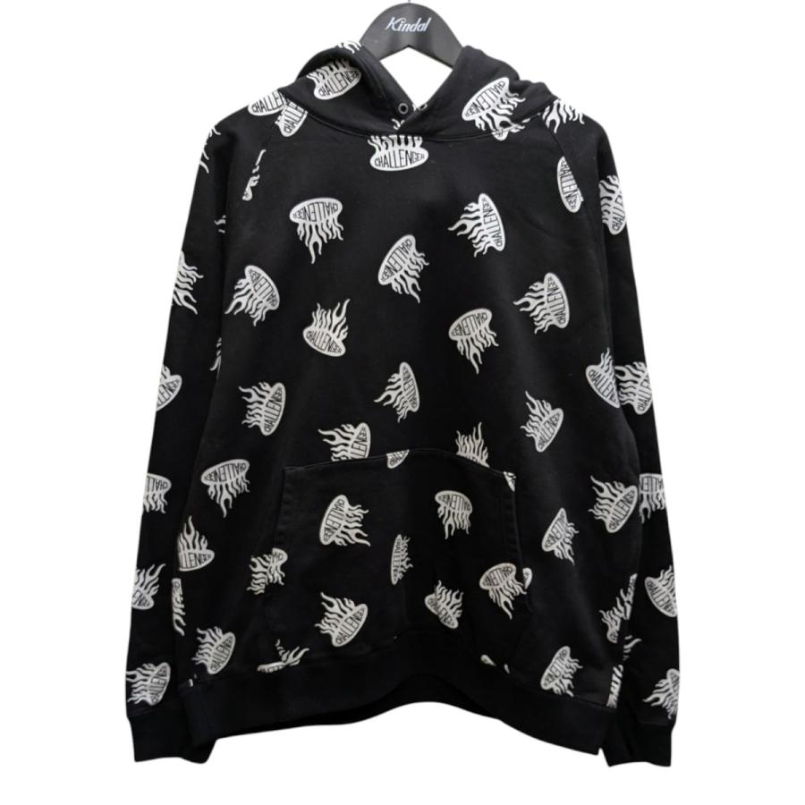 か*け様 チャレンジャー　Challenger ナイロン　パーカー　ブラック　L CHALLENGER（チャレンジャー） NYLON FIELD JACKET CLG-JK 020-015