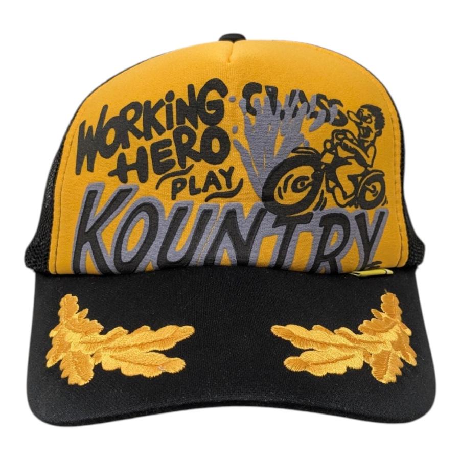 KAPITAL 【値下げ】KAPITAL キャップ KR2402XH17 ブラック