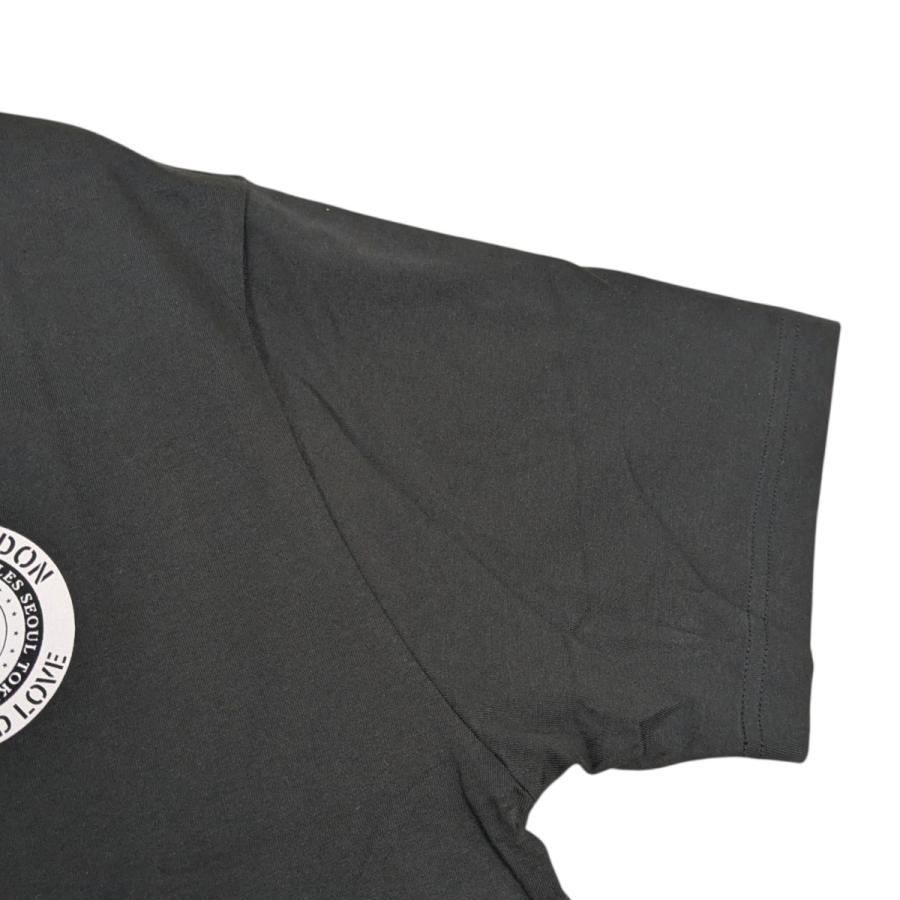 PALACE ブラック Tシャツ Lサイズ PALACE パレス NATIONS T-SHIRT プリントTシャツ ブラック