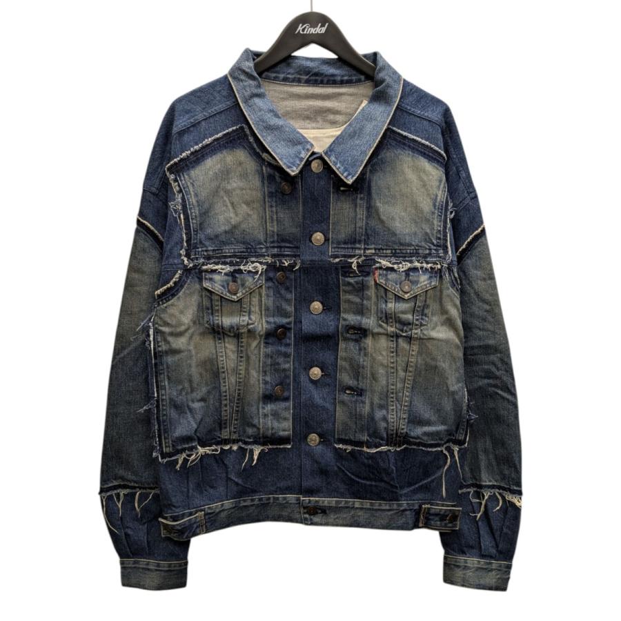 JUNYA WATANABE MAN デニム切替ジャケット 定価123,000円 eYe JUNYA WATANABE MAN New Manual デニムジャケットスタイル2024.10