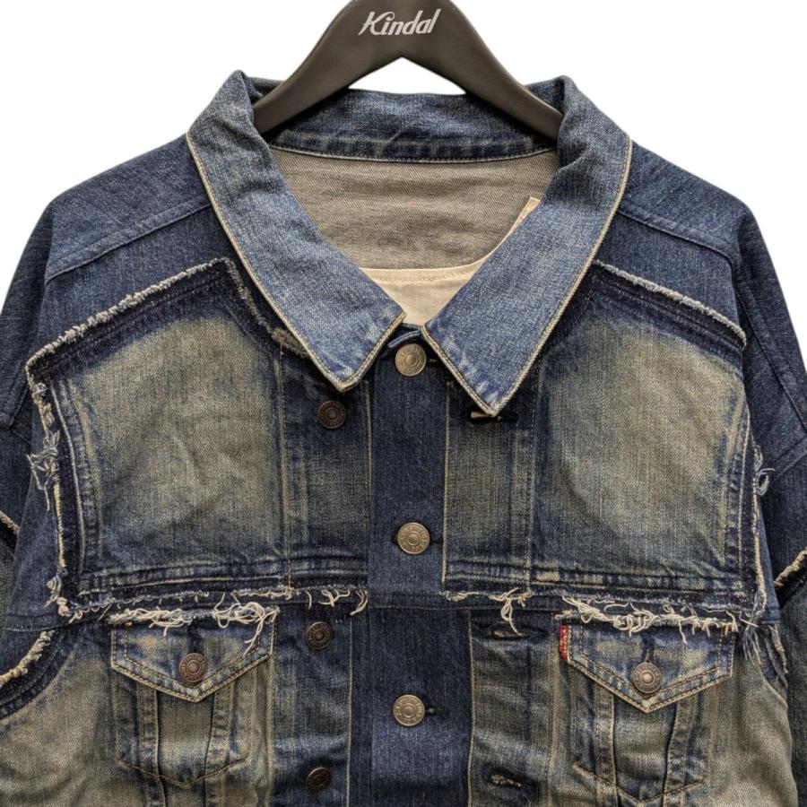 JUNYA WATANABE MAN デニム切替ジャケット 定価123,000円 eYe JUNYA WATANABE MAN New Manual デニムジャケットスタイル2024.10
