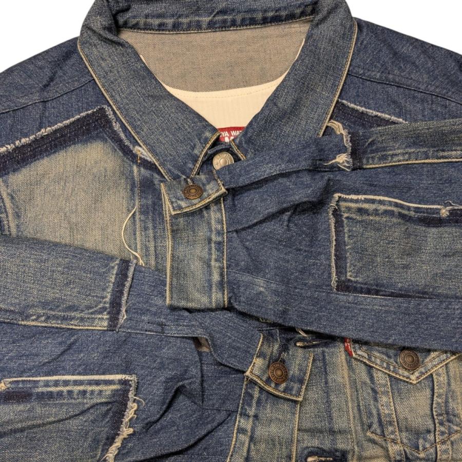 JUNYA WATANABE MAN デニム切替ジャケット 定価123,000円 eYe JUNYA WATANABE MAN New Manual デニムジャケットスタイル2024.10