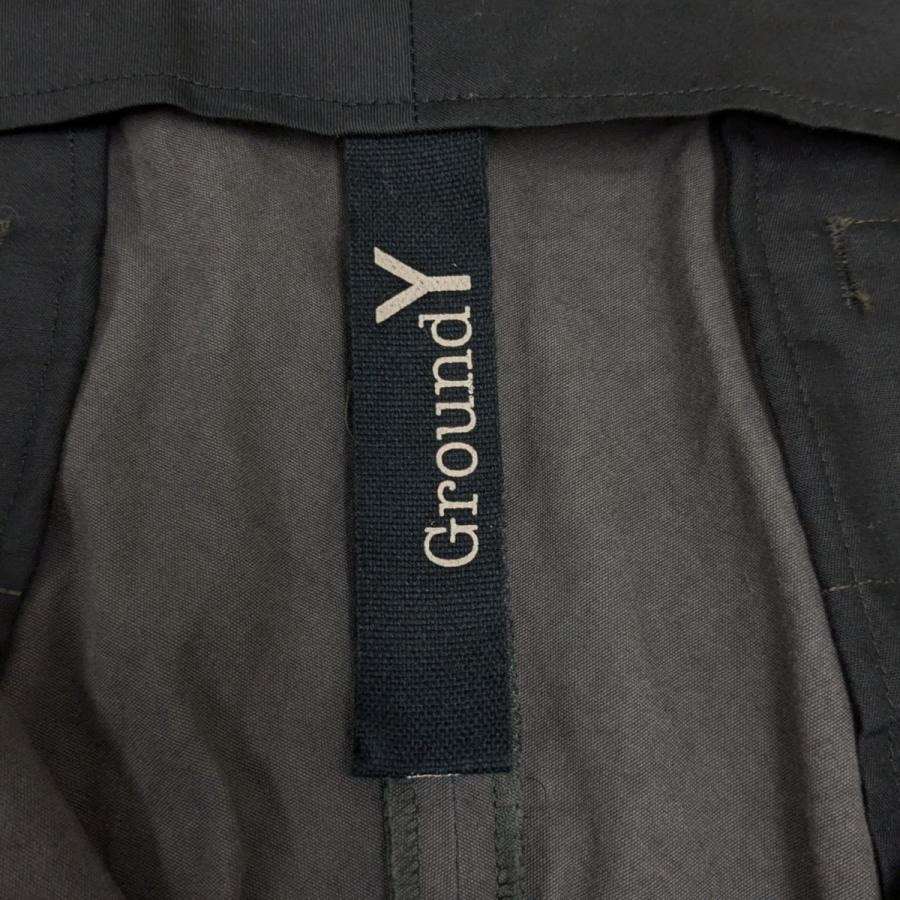 Ground Y 【値下げ】GROUND サルエルパンツ GY-P03-002 グレー サイズ  
