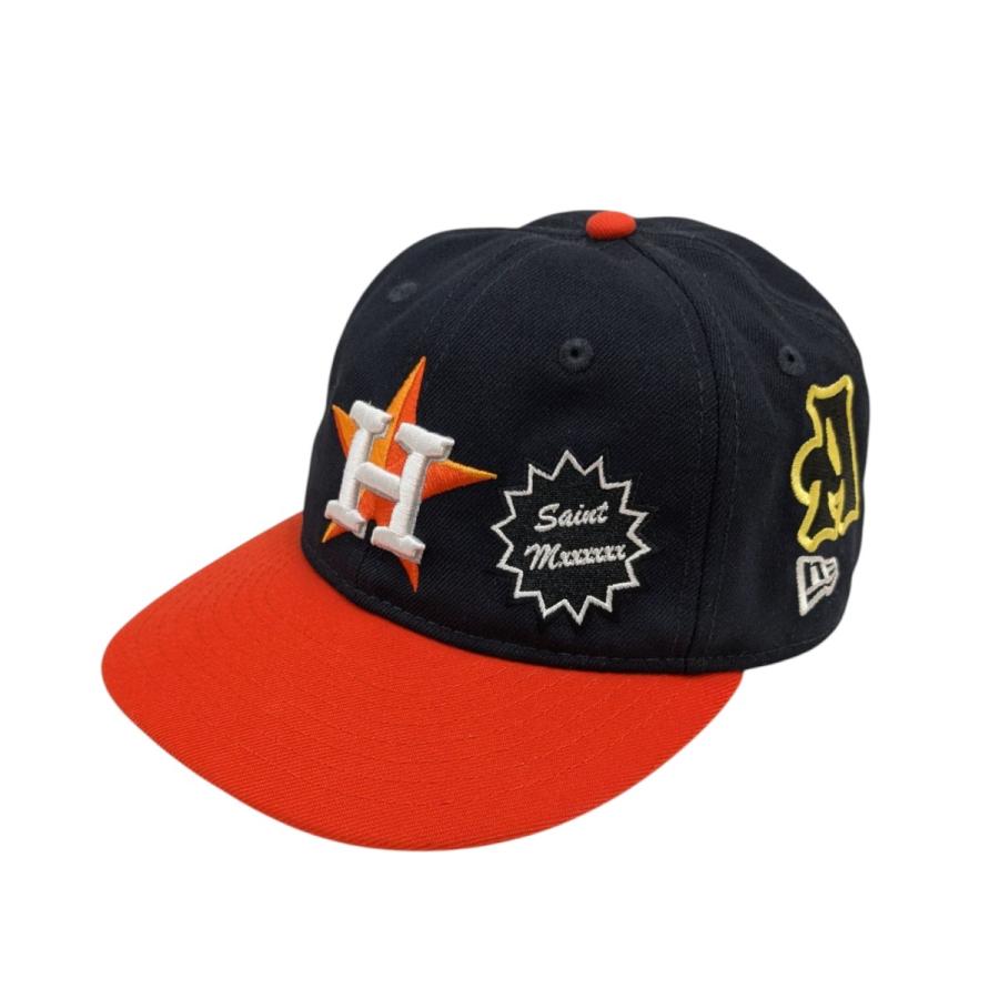 SAINT MICHAEL × NEW ERA NE_CAP ブラック CA40289 SAINT MICHAEL
