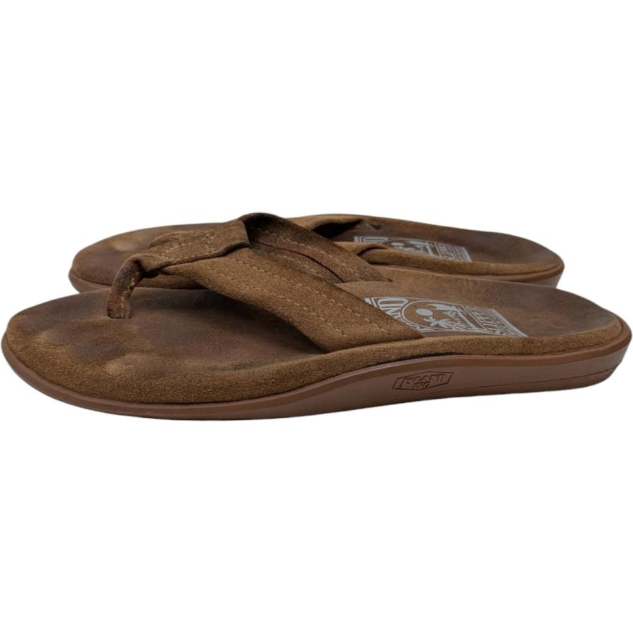 アイランドスリッパ ISLAND SLIPPER スエードサンダル ブラウン サイズ