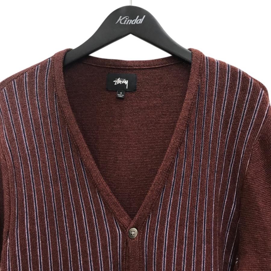 STUSSY カーディガン STUSSY ステューシー stussy カーディガン ブラウン サイズ：S