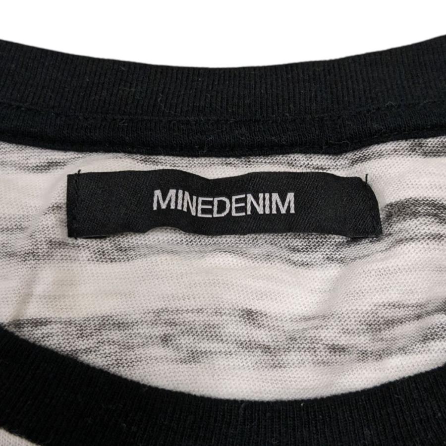 MINEDENIM（マインデニム） MINEDENIM Hazy Border T-SH ボーダーT