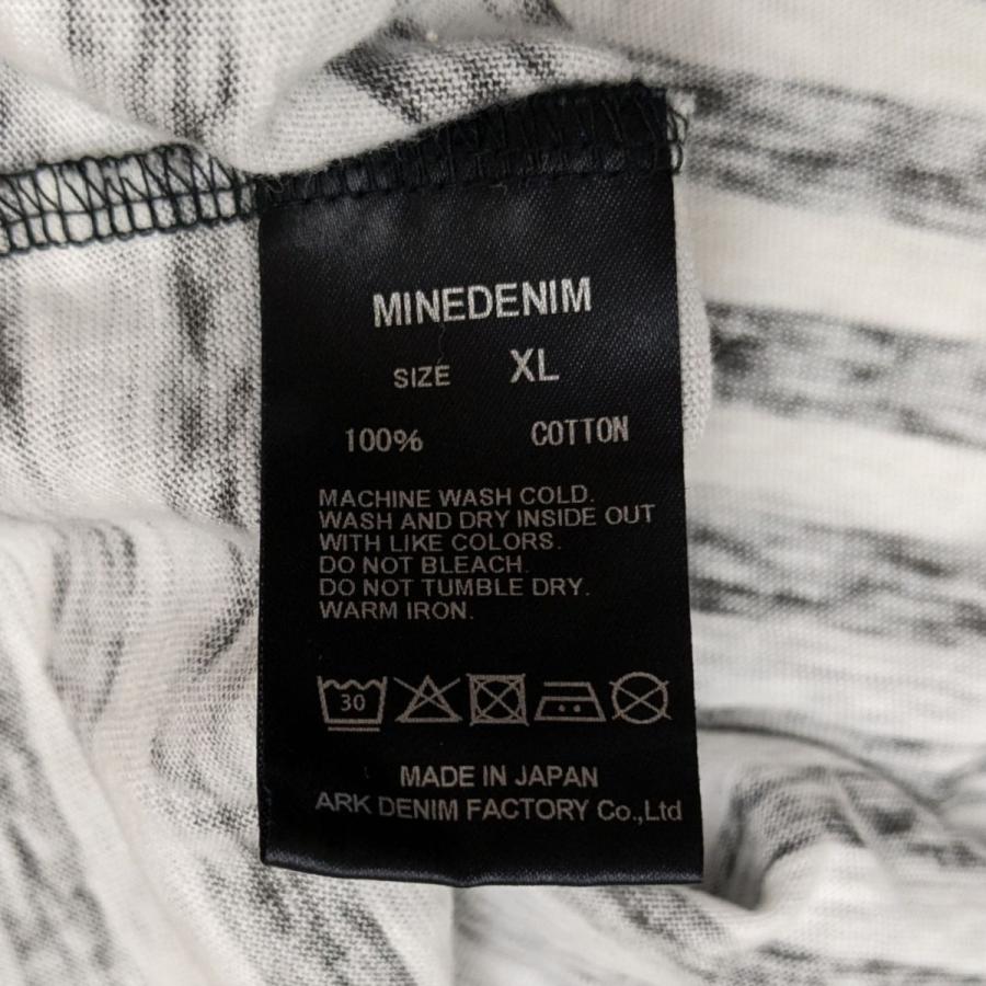 MINEDENIM（マインデニム） MINEDENIM Hazy Border T-SH ボーダーT