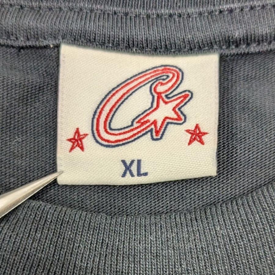 コーテイズ Corteiz プリントTシャツ ブラック サイズ：XL