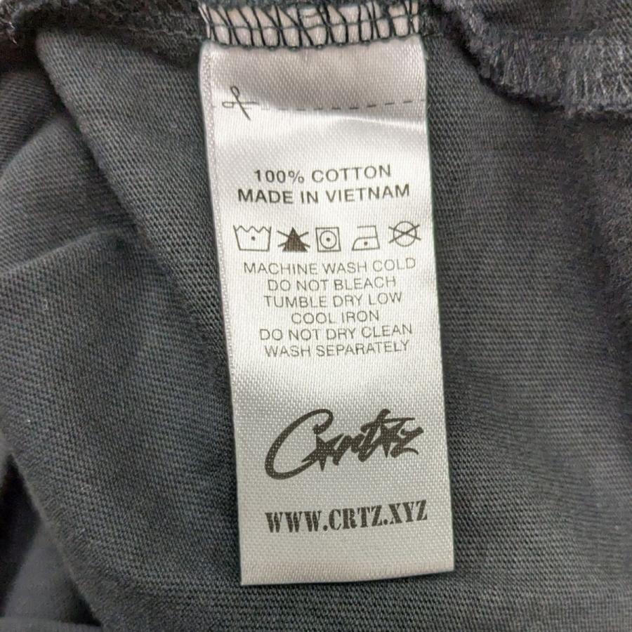 コーテイズ Corteiz プリントTシャツ ブラック サイズ：XL