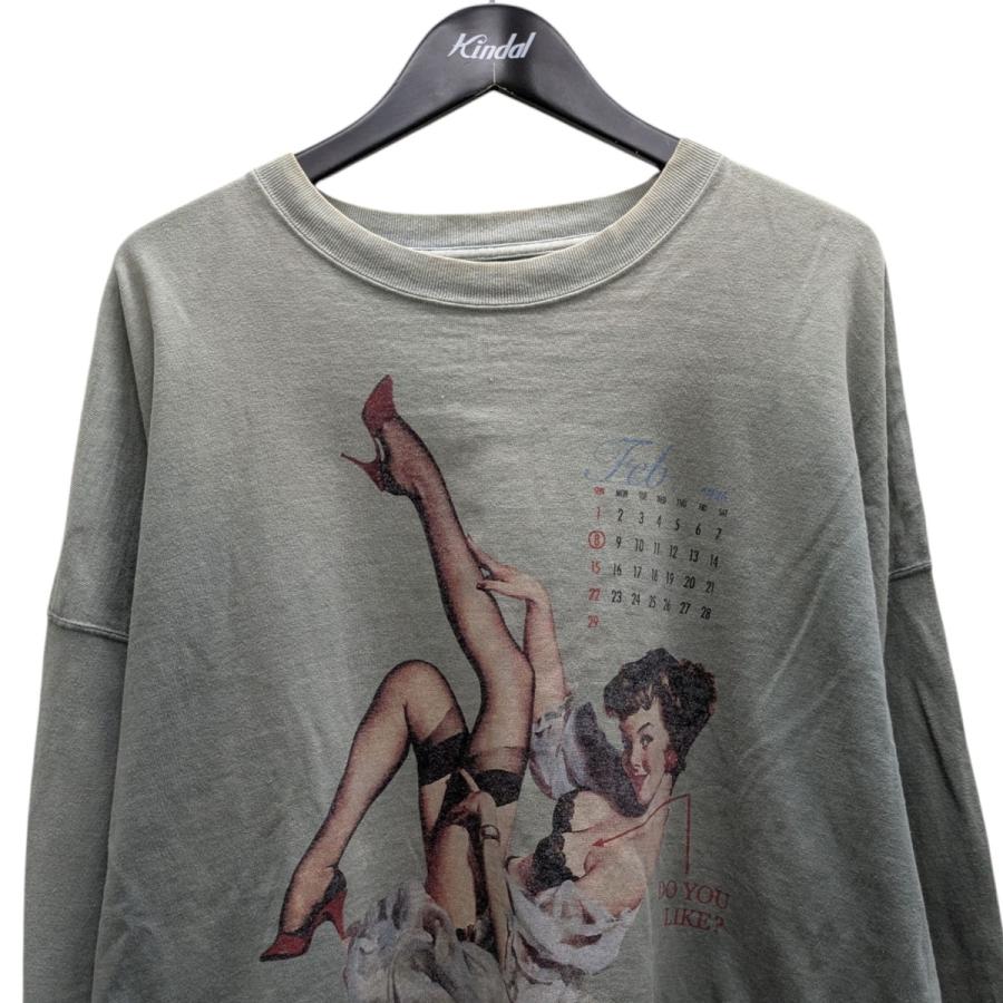 DAIRIKU Pinup Girl Long Sleeve Tee ロンT DAIRIKU 20AW Pinup Girl