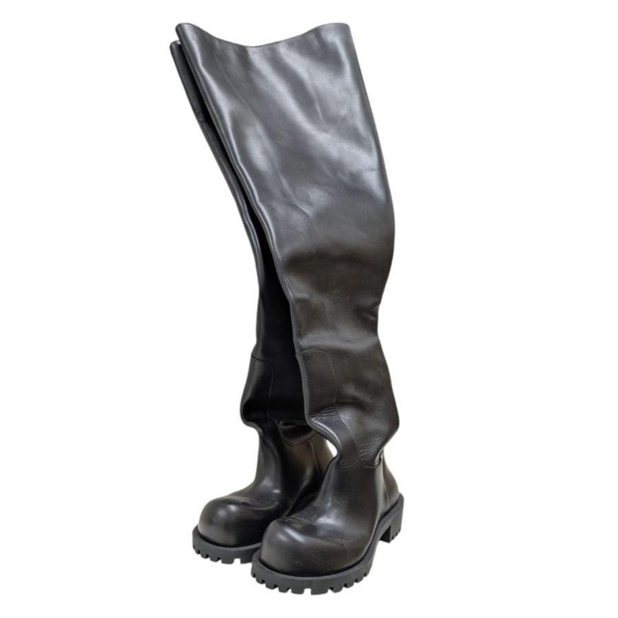 靴 balenciaga HUMMER BOOTS 40 BALENCIAGA（バレンシアガ） HUMMER LEATHER BOOTS ハマー レザー