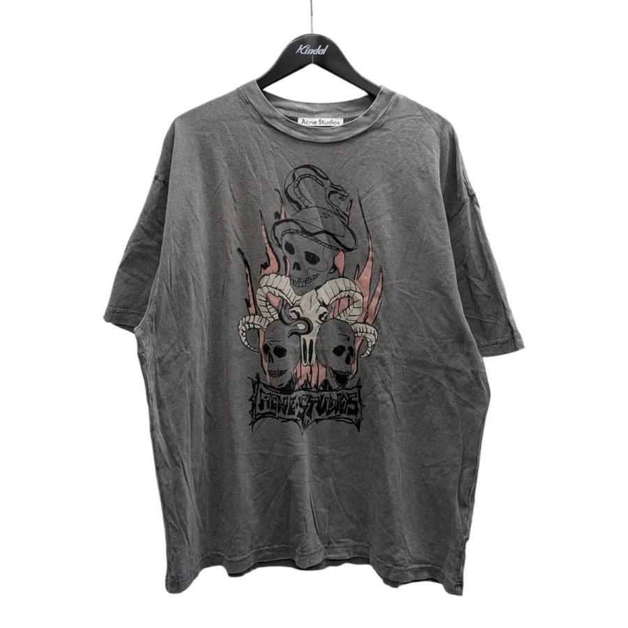 Acne Studios スカルプリントTシャツ Acne Studios スカルプリントTシャツ アクネ ストゥディオズ