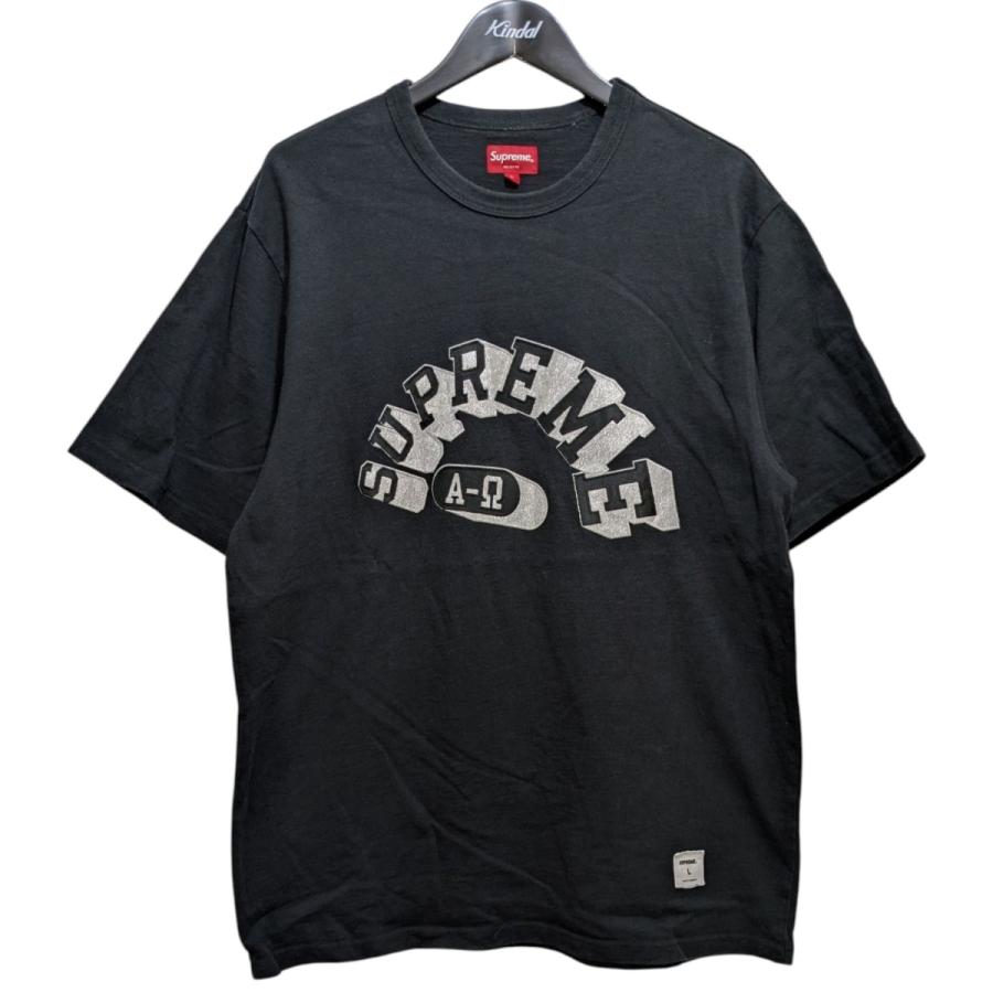 Supreme Alpha Omega Top アーチロゴTシャツ ブラック L Supreme（シュプリーム） 【値下げ】Supreme Alpha Omega S S Top