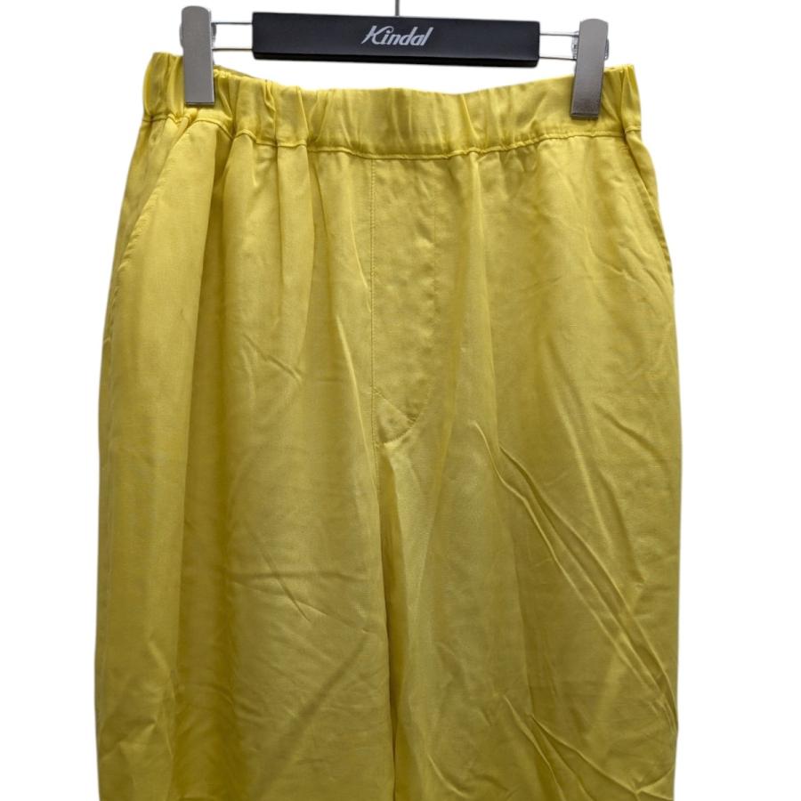 UNDERCOVER 25ss レーヨンイージーパンツ UNDERCOVER アンダーカバー 25SS イージーパンツ イエロー