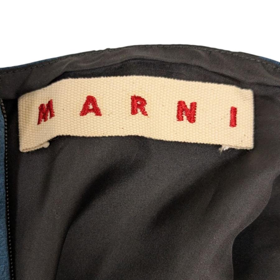 MARNI（マルニ） 【値下げ】MARNI 花柄スカート ブルー サイズ：40