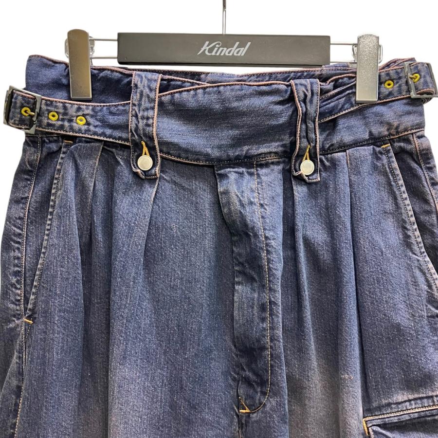 パンツ sublations DENIM GURKHA SHORT PANTS 値下げ】SUBLATIONS DENIM GURKHA CARGO SHORT PANTS グルカデニム