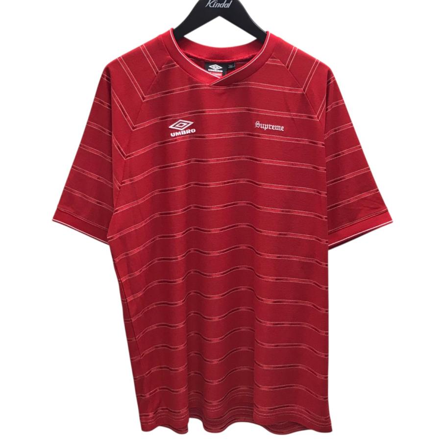 Supreme Umbro ストライプ サッカー ジャージ Supreme（シュプリーム） シュプリーム×アンブロ Supreme×UMBRO Stripe