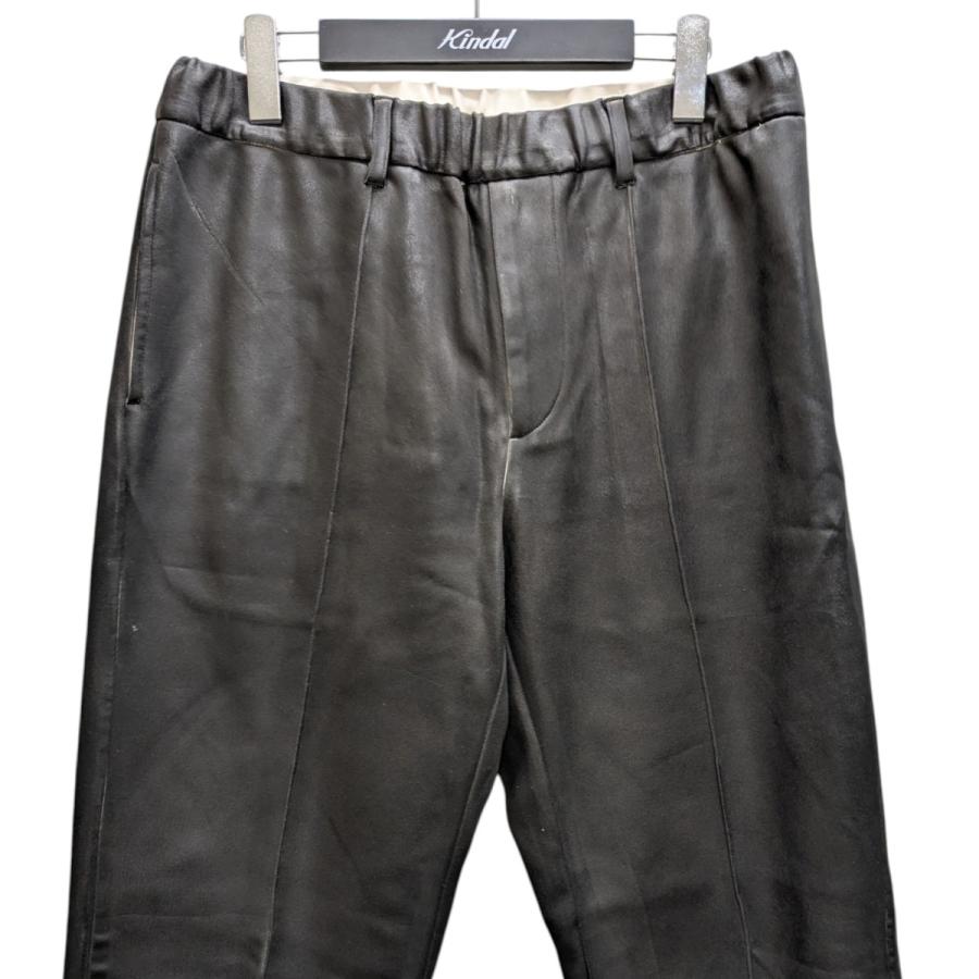 TAG（PORTER） 【値下げ】TAAKK 24SS LEATHER LIKE TROUSERS レザー 