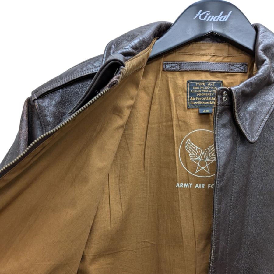 BUZZ RICKSON'S 【値下げ】Buzz Rickson's TYPE A-2 レザーフライト