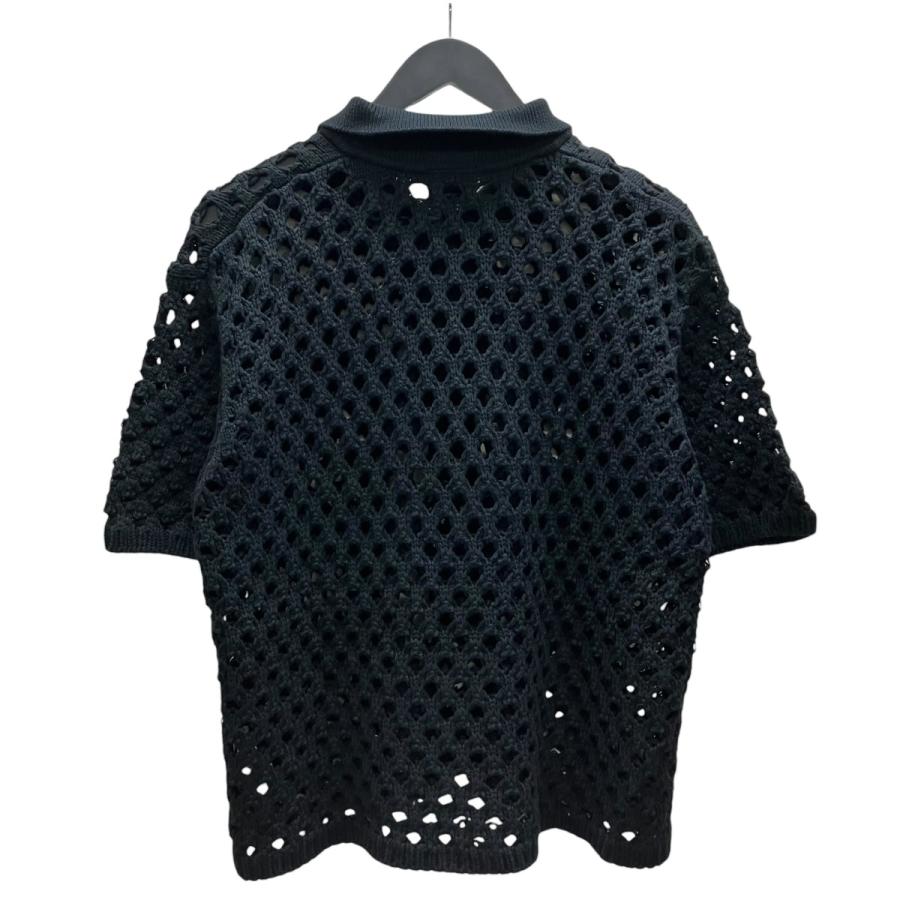 STUSSY（ステューシー） stussy BIG MESH POLO SWEATER メッシュ