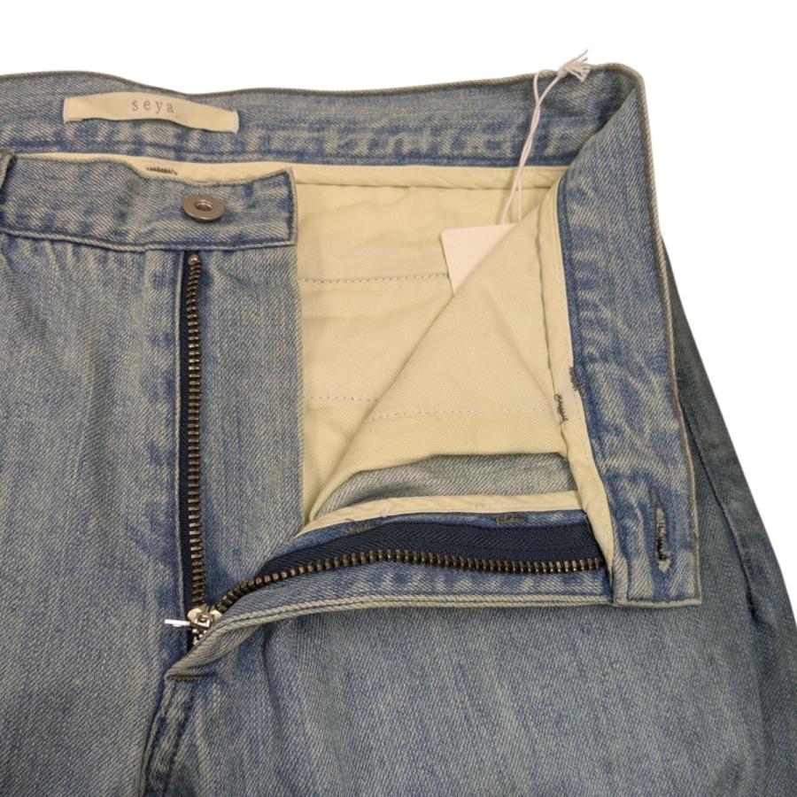 seya. セヤ TOFU BROTHER JEANS HAND SPRAY DENIM デニムパンツ