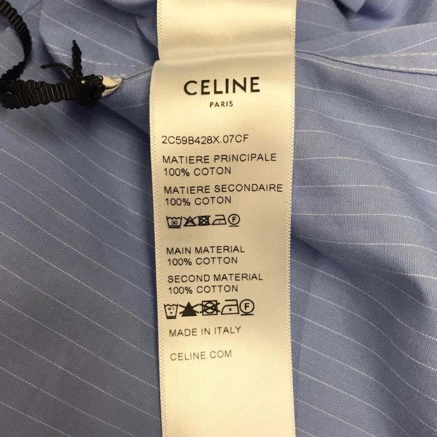 セリーヌ トリオンフ ストライプシャツ 楽天市場】【セリーヌ】Celine トリオンフ 刺繍 ワンポイント