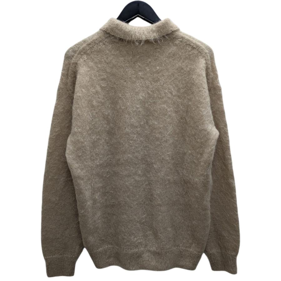 AURALEE オーラリー BRUSHED SUPER KID MOHAIR KNIT POLO モヘア