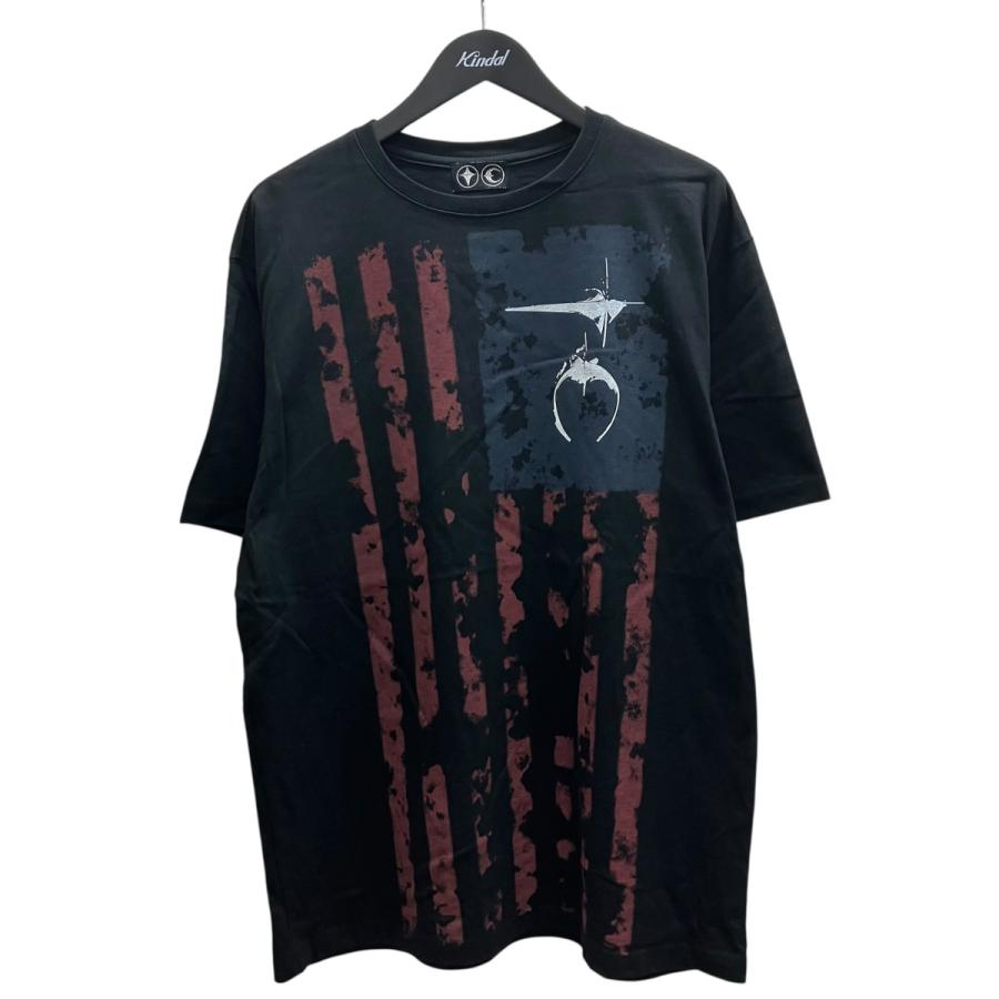 サグクラブ THUG CLUB Old Glory T-Shirt プリントTシャツ ブラック