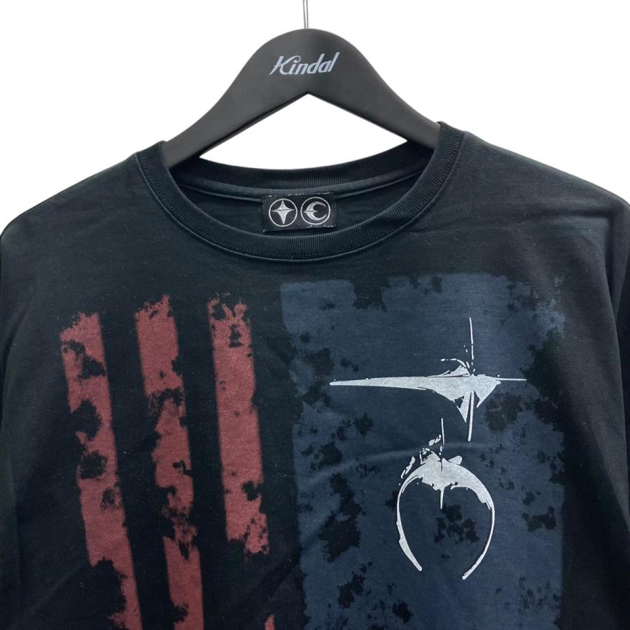 サグクラブ THUG CLUB Old Glory T-Shirt プリントTシャツ ブラック