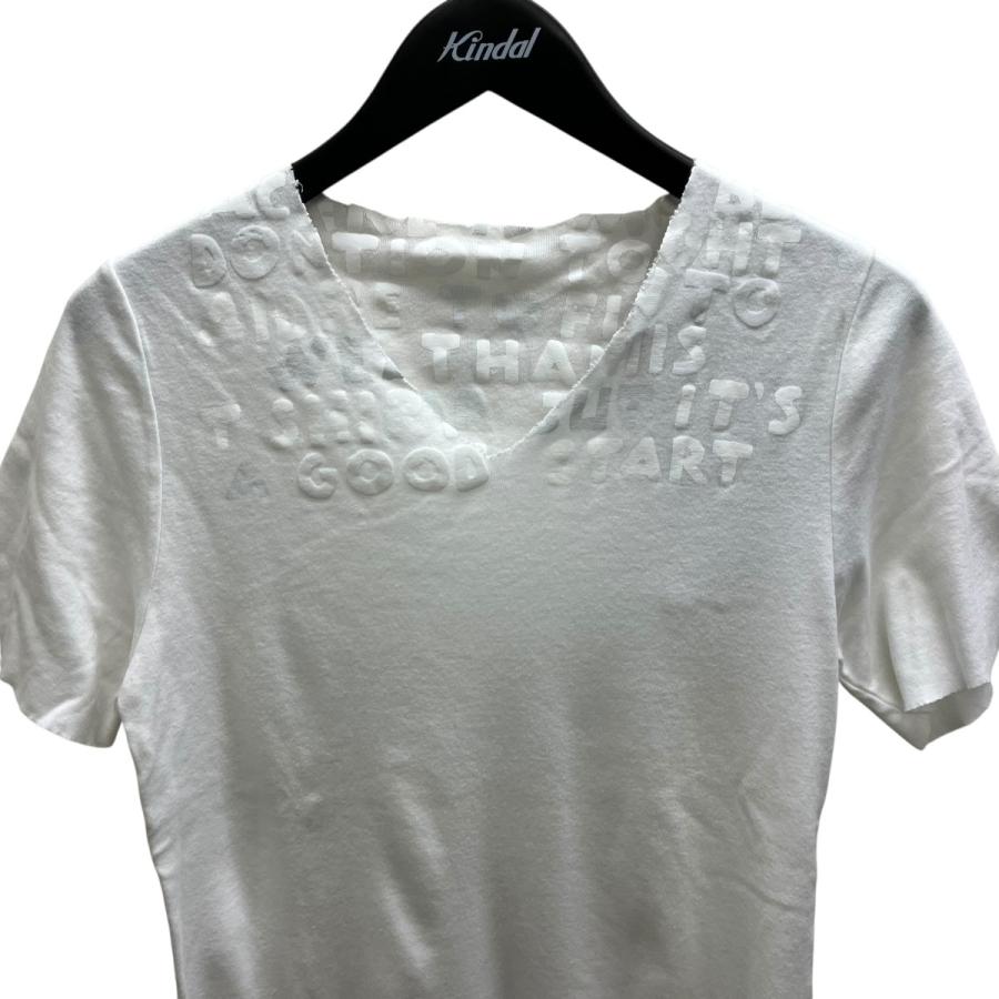MARTIN MARGIELA（マルタン マルジェラ） エイズTシャツ ホワイト 