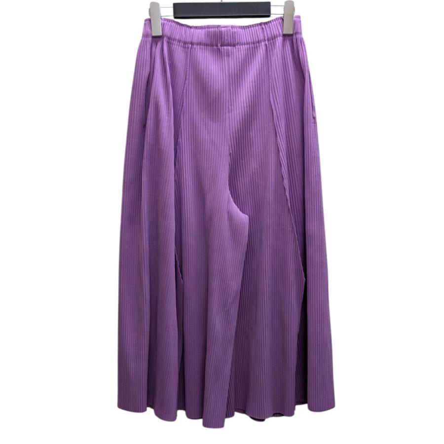 issey miyake紫プリーツパンツ issey miyake紫プリーツパンツ me ISSEY MIYAKE(ミーイッセイミヤケ