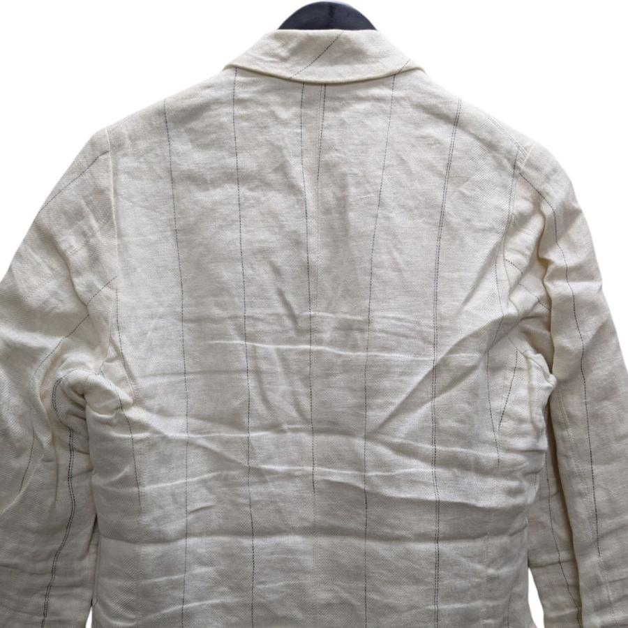 ポールハーデン Paul Harnden リネンジャケット アイボリー サイズ：S