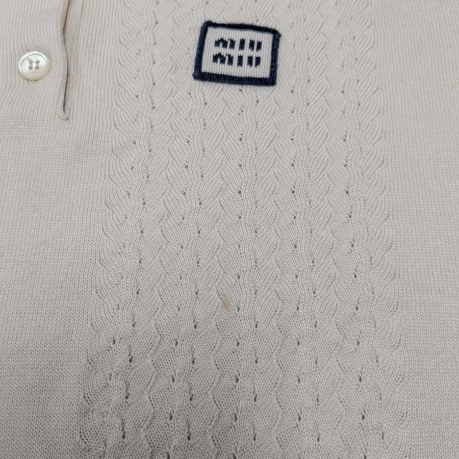 miu miu（ミュウミュウ） 【値下げ】MIU MIU 25AW ニットポロシャツ