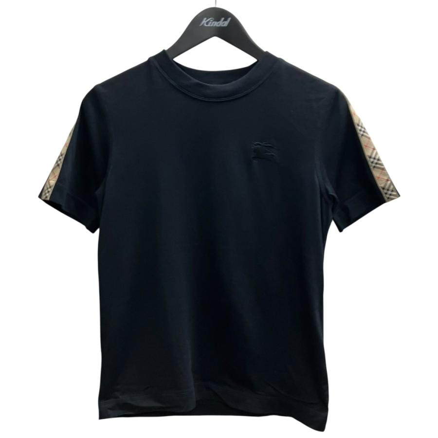 BURBERRY ブラック Tシャツ XS BURBERRY（バーバリー） 胸ロゴTシャツ ブラック サイズ：XS