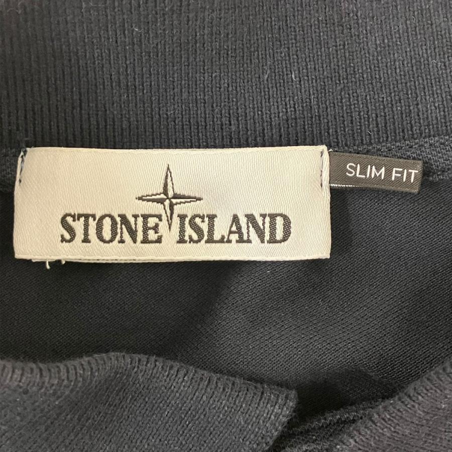 STONE ISLAND（ストーン アイランド） ポロシャツ ネイビー サイズ：M
