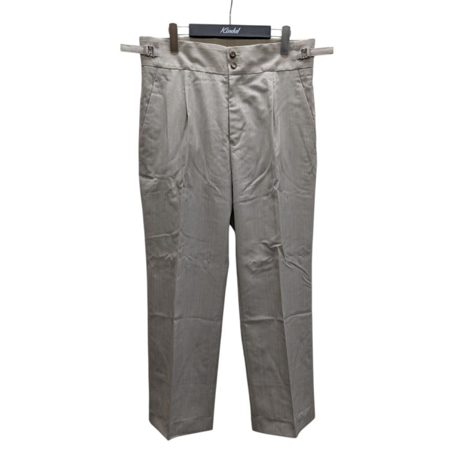 値下げ】IRENISA ダブルボタンウールスラックス IH-24SS-P025-ETT