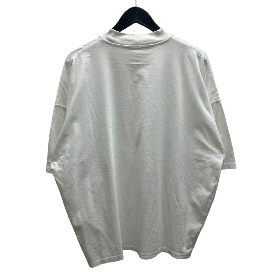 JIL SANDER ホワイト タートルネック Tシャツ L JIL SANDER（ジルサンダー） 【値下げ】JIL SANDER モックネックT