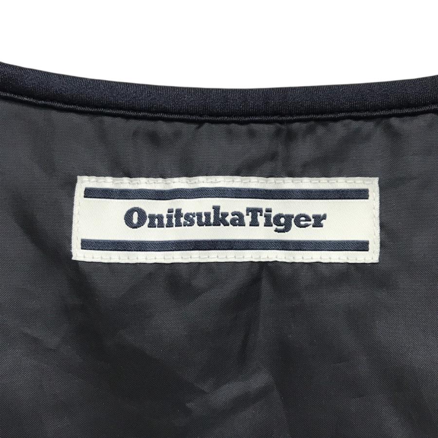 Onitsuka Tiger（オニツカタイガー） デザインベスト ブルー×グリーン