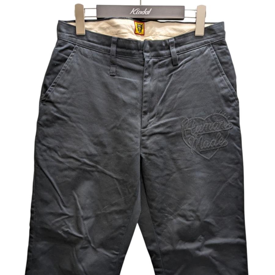 未使用 HUMAN MADE チノパン ネイビー HUMAN MADE（ヒューマンメード） 【値下げ】HUMAN MADE チノパンツ